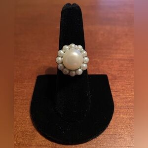 NWOT Freshwater Pearl Celestial Halo Ring
